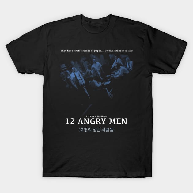 12 Angry Men T-Shirt by Chairrera